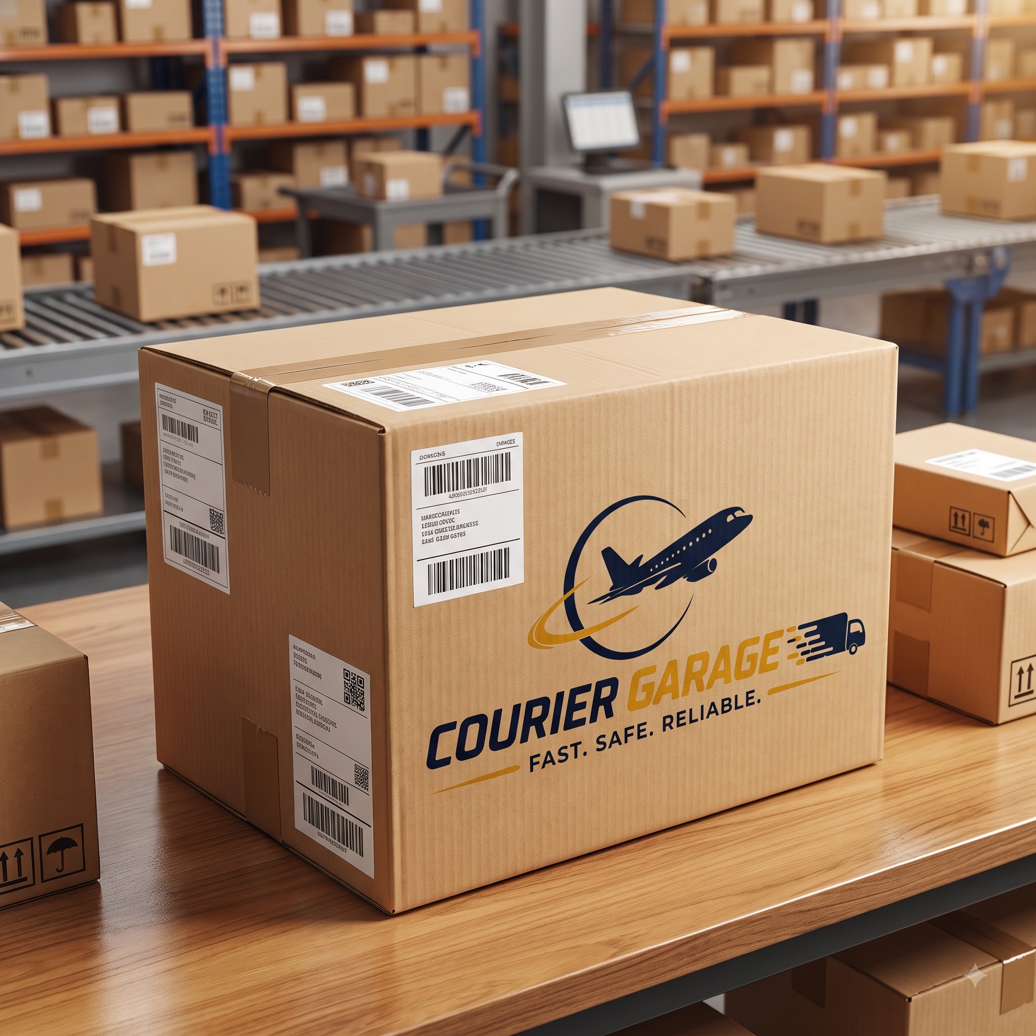Courier Garage team and operations
